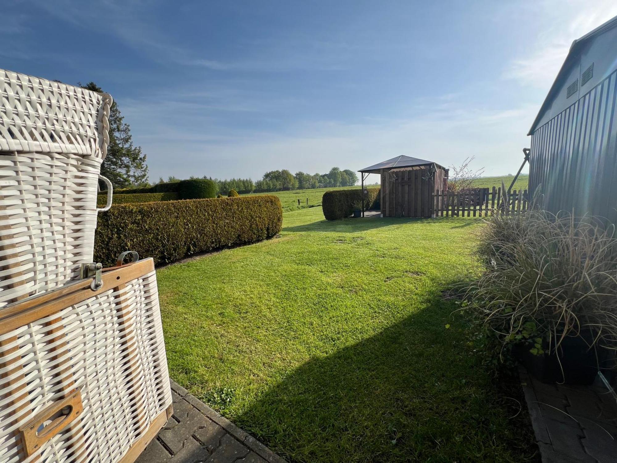 Ferienwohnung Haus Moorblick Mit Garten In Kanallage Висмор Екстериор снимка